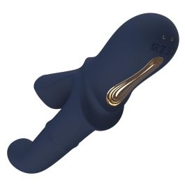 Vibrador Doble Estimulación Dream Toys Goddess Collection Azul