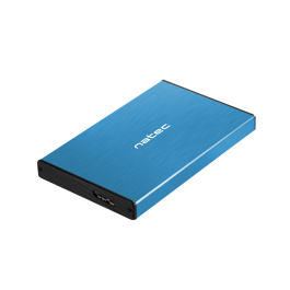 NATEC Rhino GO Carcasa para Disco Duro SSD 2.5" USB Micro-B SATA III 6 Gbit/s Max. 2TB Azul Precio: 10.95000027. SKU: S5614179