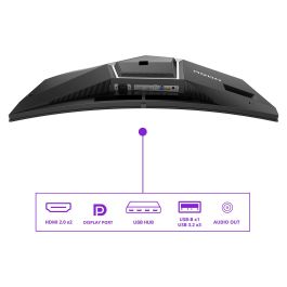 AOC AGON PRO AG346UCD Monitor Curvo 34" 3440x1440 QD-OLED 175Hz 0,03ms HDR400 True Black