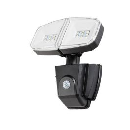 RABALUX RAB-77012 Aplique Exterior Solar Zlarin LED 12W 700Lm 4000K Sensor Movimiento IP44 Negro