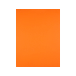 Liderpapel Cartulina 50x65 cm 180g/m2 Naranja Paquete de 25 Hojas para Dibujo y Manualidades