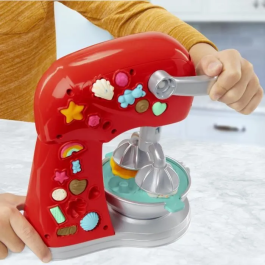 Play-Doh Batidora Mágica F4718 Hasbro Juego de Plastilina para Crear Pastelitos y Galletas