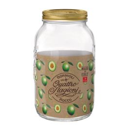 Bormioli Rocco Tarro Conserva Vidrio Quattro Stagioni 3,8 L Pack 6 Unidades con Cierre Rosca, Apto Lavavajillas, Fabricado en Italia Precio: 55.68999953. SKU: S2708804