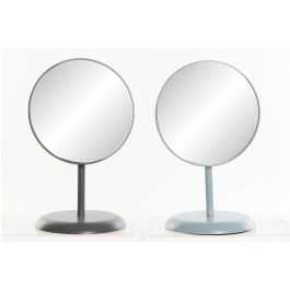 Espejo de pared DKD Home Decor Metal Gris oscuro Gris claro 2 Unidades (17 x 17 x 27,7 cm) Precio: 15.49999957. SKU: B1B3RW5HDV