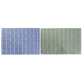 DKD Home Decor Alfombra Azul Verde Menta 180 x 120 x 1 cm (4 Unidades) Precio: 33.66462. SKU: B12478RRKK