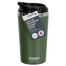 Cook Concept Mug Térmico Doble Pared Take Away Acero Inoxidable 350 Ml Negro Precio: 4.88999962. SKU: B1K3DWJNJC