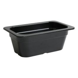 Fuente de Cocina Inde Negro 26,5 x 16,2 x 10 cm (3 Unidades)