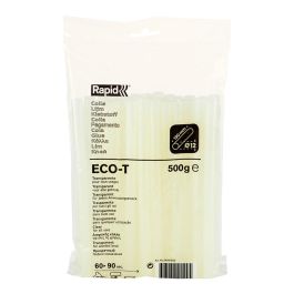 Rapid Barra de cola eco-t Ø12x190mm transparente 24941500 para madera, piel, tejidos, corcho, plásticos, loza y cartón