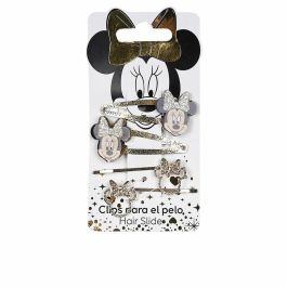 Inca Set de 4 Accesorios de Pelo para Niñas Minnie Dorado - 2 Clips y 2 Horquillas con Chapa de Minnie 100% Poliéster Precio: 6.50000021. SKU: B136RXN6N8