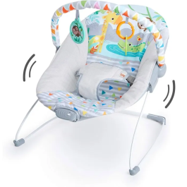 Bright Starts Hamaca Safari Fun con Vibraciones y Juguetes Colgantes para Bebé Precio: 43.99000012. SKU: B1JK83Z8AB