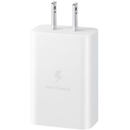 Samsung EP-T1510XWEGEU Cargador de Pared 15W USB-C Blanco + Cable USB-C a USB-C 1m Blanco