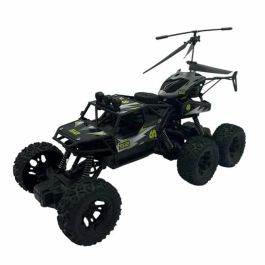 Bizak Vehículo Ciclón Tierra Aire 2 en 1 | Se Transforma en Helicóptero con un Botón para Jugar - Edad +3 Años
