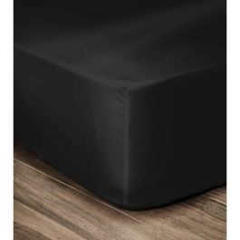 LOVELY HOME Sábana ajustable 100% algodón 160x200x25 cm negro Precio: 23.50000048. SKU: S7105364