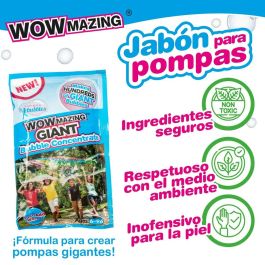 Líquido para pompas de jabón WOWmazing 7,5 x 13,5 x 2 cm (20 Unidades) Líquido para pompas de jabón WOWmazing 7,5 x 13,5 x 2 cm (20 Unidades)