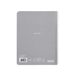 Liderpapel Cuaderno Espiral Cuarto Tapa Blanda 80 Hojas 60gr Rayado Nº46 Colores Surtidos
