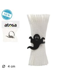 Accesorio Servilletero Halloween Metal Negro Con Figura De Fantasma Decoración Mesa Precio: 1.49999949. SKU: B18HKMFEWK