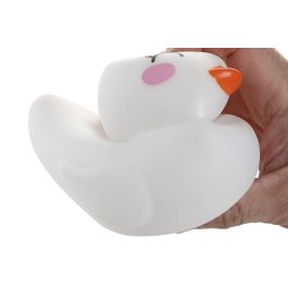 DKD Home Decor Quitamiedo infantil Baby Decoración Luminosa LED PVC Blanco 12 x 12 x 12 cm (6 Unidades)