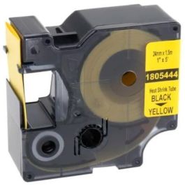 Dymo Rhino Tubo Termorretractil Negro Sobre Amarillo 24 mm Precio: 40.94999975. SKU: B1K25WMX57