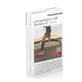 Pantorrilleras Deportivas de Compresión Slexxers InnovaGoods 2 Unidades