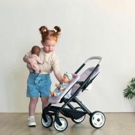 Smoby SMO3032162532218 Cochecito Gemelar Maxi-Cosi Rosa – Juguete para Niñas a partir de 3 años