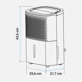 Deshumidificador Universal Blue 900-UCDH8000 200 W 10 L Deshumidificador Universal Blue 900-UCDH8000 200 W 10 L