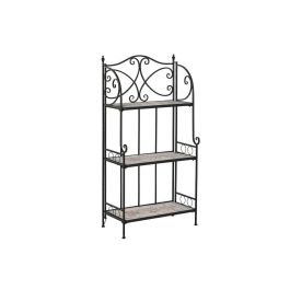 Estantería Home ESPRIT Negro Multicolor Cerámica Forja 3 Estantes 54 x 29 x 121 cm 58 x 31,5 x 117 cm Precio: 105.78999992. SKU: B1BNBG5E72