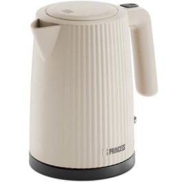Princess 236048 Hervidor de Agua Wave Beige 1.7L 2200W con Apagado Automático y Filtro Extraíble Precio: 35.50000003. SKU: B12EBNEBL2
