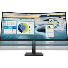 HP P34hc G4 Monitor Curvo WQHD USB-C Pantalla Ultrawide para Experiencia Visual Inmersiva y Productividad