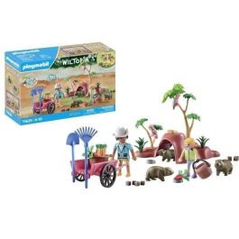 Playmobil Refugio Del Tejón Australiano 71625 Set con Montículo de Tierra y Accesorios para +4 Años