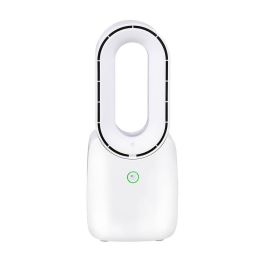 Ventilador de mesa sin aspas, recargable usb, 3 velocidades 12,4 x 9 x 30 cm Ventilador de mesa sin aspas, recargable usb, 3 velocidades 12,4 x 9 x 30 cm
