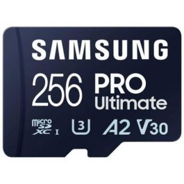 Samsung MB-MY256SA/WW Tarjeta de Memoria microSDXC Pro Ultimate 256GB 200/130MB/s U3 V30 A2 con Adaptador SD 4K UHD