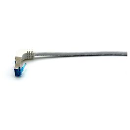 EQUIP 605807 Cable de Red Cat6A S/FTP 0.5m Blanco con Conector Angular RJ45, LSZH
