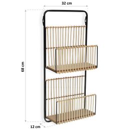 Estanteria Metal Versa 12X68CM (2 Unidades) Estanteria Metal Versa 12X68CM (2 Unidades)