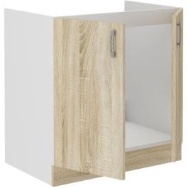 SARA SARA80ZL Mueble para Fregadero - Decoración Roble Sonoma - L80 x P48 x H 82 cm