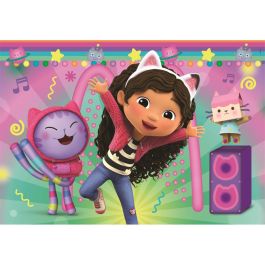 Clementoni Puzzle La Casa de Muñecas de Gabby 2x60pzs Tamaño 26,8x18,3cm