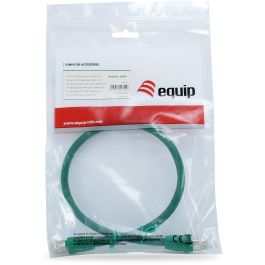 EQUIP Cable de Red Patch Cat8.1 S/FTP 2xRJ45 0.50m Verde LSZH