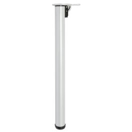 Herrajes Alk R9006 Pata de Mesa Plegable Ø50mm Regulable, Altura 710-740mm, Color Gris, por Unidad Precio: 17.5000001. SKU: B1AVBEPQDQ