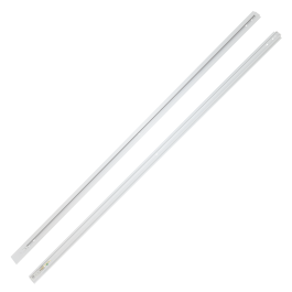 HO-218000CARRIL-2M-EM Carril Monofásico Empotrable Focos LED 2M Blanco con Aletas para Instalación a Ras