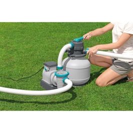 Bomba de filtración de arena para piscinas de hasta 54 m³ - Bestway - 8.327 L/h - Con prefiltro Bomba de filtración de arena para piscinas de hasta 54 m³ - Bestway - 8.327 L/h - Con prefiltro