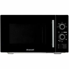 Brandt Microondas monofunción negro 26L 900W independiente con control mecánico, 5 niveles de potencia y plato giratorio 32cm Precio: 159.50000022. SKU: B12KN6RLKM