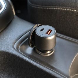 4smarts VoltRoad Ultimate Cargador de coche 83W con PD/QC negro