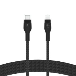 Cable USB-C a Lightning Belkin CAA011BT2MBK 2 m Negro Precio: 34.50000037. SKU: B1BM6MZB6K