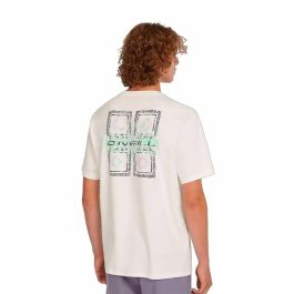 Camiseta de Manga Corta Hombre O'Neill Retro Blanco S
