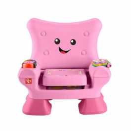 Fisher-Price JFF07 - Ríe y Aprende - Silla Electrónica de Aprendizaje Progresivo Rosa