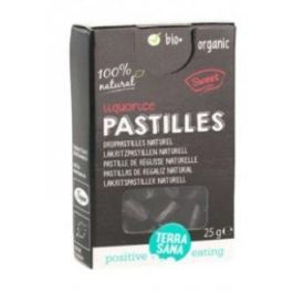 TERRASANA Regaliz Natural Pastillas puro 25Gr. Apto para veganos Precio: 2.8900003. SKU: B1EXMWTAX6