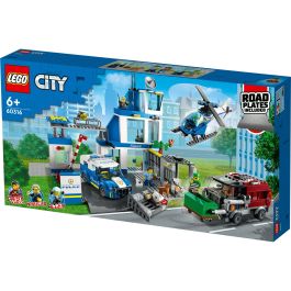 LEGO City 60316 Comisaría de Policía - Juego de Construcción 668 Piezas para Niños y Niñas a Partir de 6 Años, Multicolor
