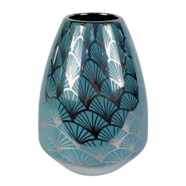 DKD Home Decor Fana Jarron Oriental Turquesa Porcelana 18 x 24 x 18 cm Precio: 28.49999999. SKU: S3021434