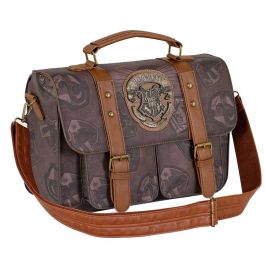 Harry Potter Bolso Satchel Grande Pride Marrón 27x35.5x12cm 11L PVC Bandolera