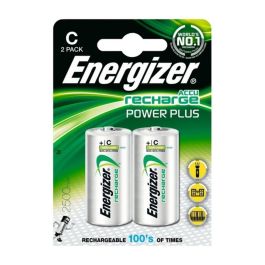 Energizer ENE300321800 Pila Recargable Power Plus 2500 mAh HR14 / C Blister 2 Unidades. Fabricada con 4% material reciclado. Larga duración. Precio: 15.79000027. SKU: S3701666