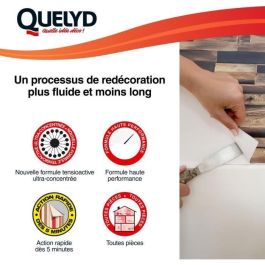 Quelyd QUE3549210032052 Dissoucol Quitapapeles y Detergente para Ropa - Elimina Residuos - Botella de 500 ml (280 m²)